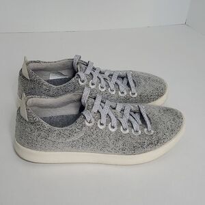 Allbirds Women's Wool Pipers Sneakers Shoes Dapple Grey White Sole Size 7